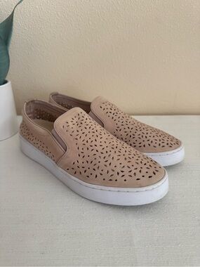 Vionic Women's Slip-On Perforated Casual Sneakers - Blush